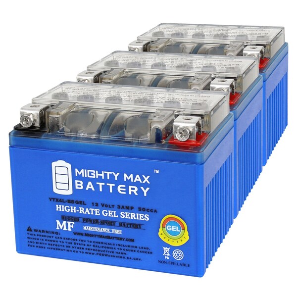 thumbnail image 2 of Mighty Max Battery 12V 5Ah SLA Replacement Battery | F2 Terminals, Fits Leoch DJW12-5.0T, Sealed Lead Acid, Maintenance Free 2 of 10