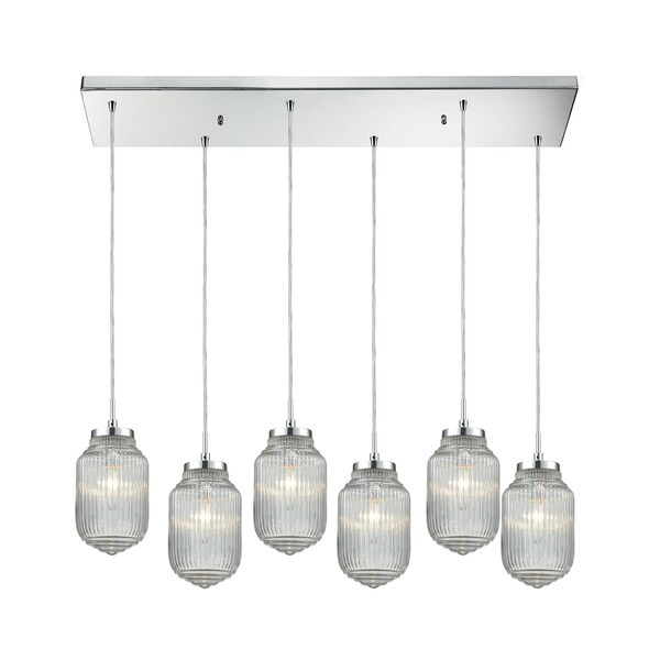 Elk Lighting 31102/1 Genevieve One Light Pendant Polished Chrome Elk Lighting 31102/1 Genevieve One Light Pendant Polished Chrome