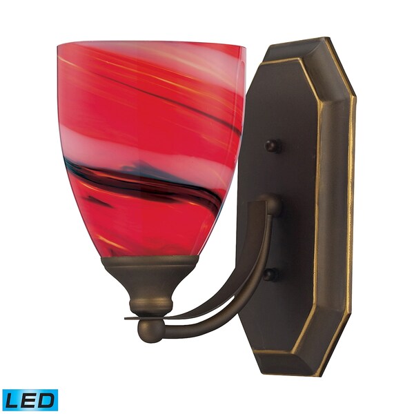 Elk Lighting BVL390-10-16M Newbury 1 Light Vanity Matte Satin Nickel Elk Lighting BVL390-10-16M Newbury 1 Light Vanity Matte Satin Nickel