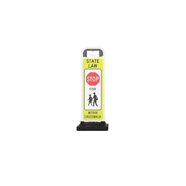 Stop Sign Insert Eastern Metal Signs And Safety Replacement Insert Panel Pair, STOP FOR ...