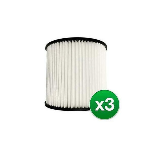 Shop-Vac ShopVac Genuine Vacuum Filter for 90304 / Type U (3 Pack ...