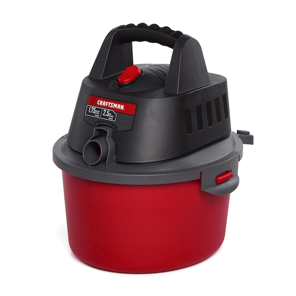 Craftsman 2.5 Gallon 2.5 Peak HP Wet/Dry Vac, Portable Shop Vacuum with Attachments CMXEVBE17250 - main