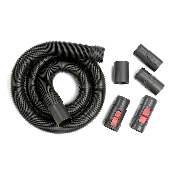 Craftsman 2-1/2 in. x 7 ft. POS-I-LOCK Wet/Dry Shop Vacuum Hose Kit CMXZVBE38763 - main