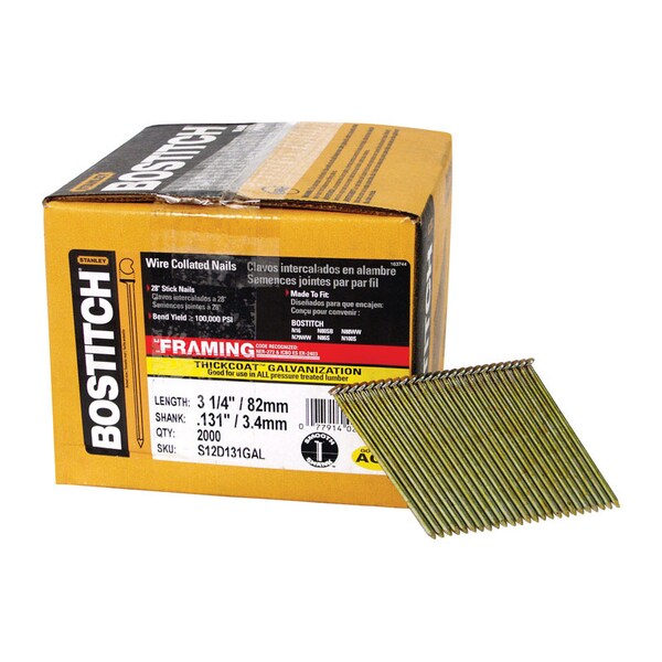 Stick Nail 3-1/4X.131\