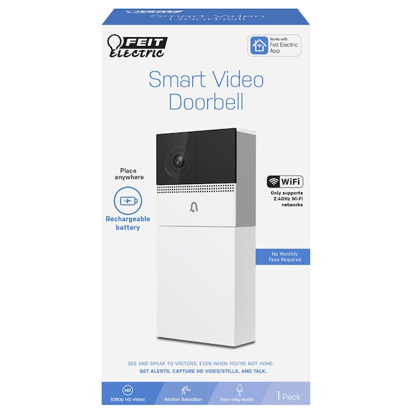 Feit Electric Feit Smart Home White Metal/Plastic Wireless Smart