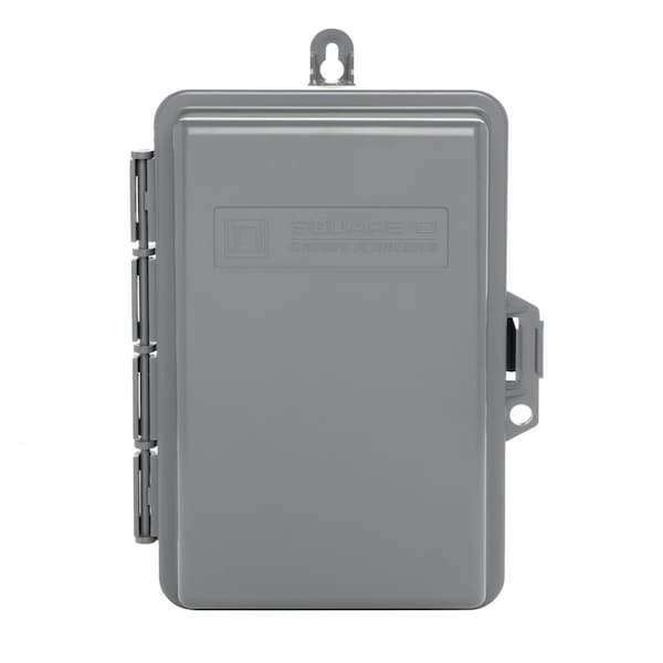 SQUARE D QO Circuit Breaker Enclosure 60A, 2, 120/240 VAC, Main Circuit ...