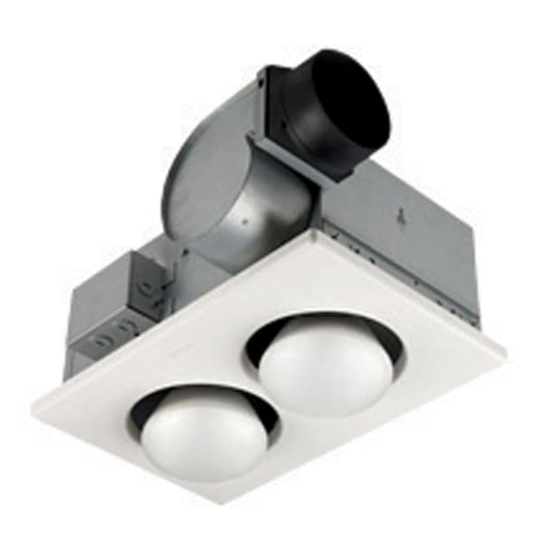 Nautilus Broan-NuTone 70 CFM 4 Sones Bathroom Ventilation Fan/Heat ...
