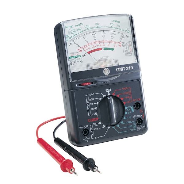 Geared Multimeter Gb Gardner Bender Analog Multimeter GMT-319 | Zoro