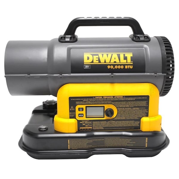Dewalt 125 Btu Heater Propane Heater 45K Btu Dewalt F340746