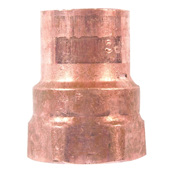 B & K Nibco 3/4 in. Copper X 3/4 in. D FIP Copper Pipe Adapter 1 pk ...