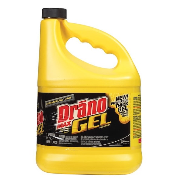 Drano Max Drano Gel Clog Remover 128 oz 10109 Zoro