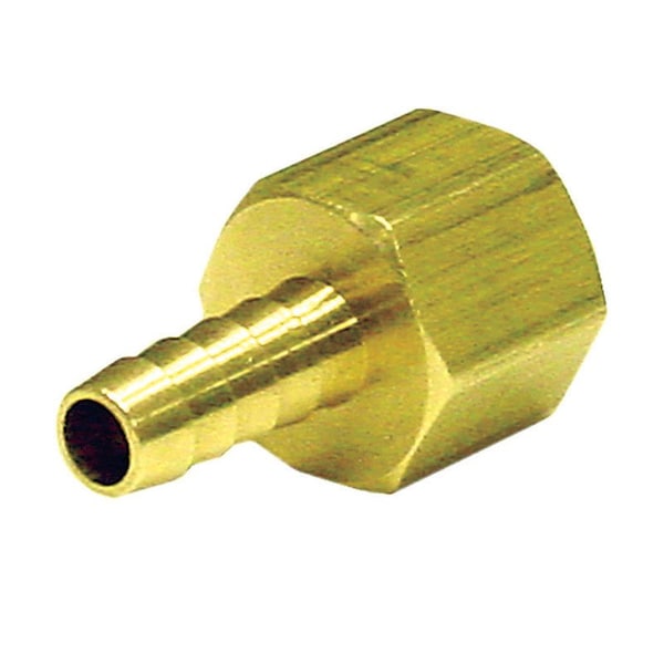 Jmf Company Brass 3/8 in. D X 1/2 in. D Adapter 4504536 | Zoro
