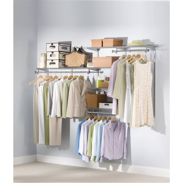 Rubbermaid Configurations Closet Shelf Kit - White