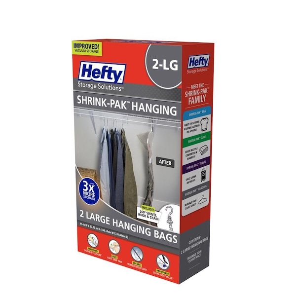 Hefty Shrink-Pak Vacuum Storage Bag