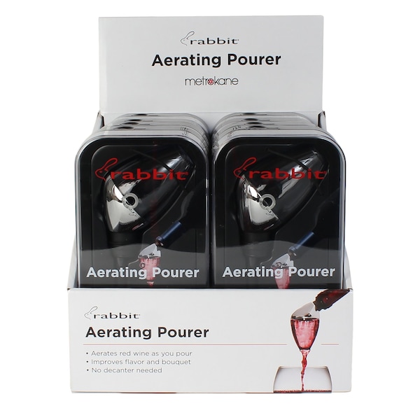 Metrokane Rabbit Wine Aerating Pourer - Thumbnail 3