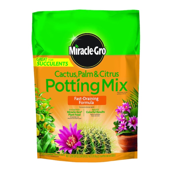 Miracle Gro 8qt Cactus, Palm & Citrus Potting Mix