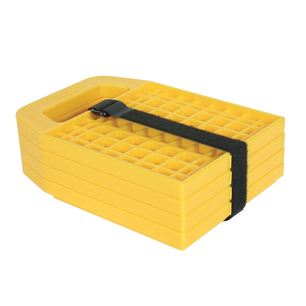 Piastre Di Supporto Per Martinetti - 4 Pezzi 16.5x22.9cm Per Terreni Morbidi