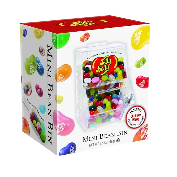 Jelly Belly Mini Bean Bin Assorted Candy and Dispenser 3.5 oz 66128 | Zoro