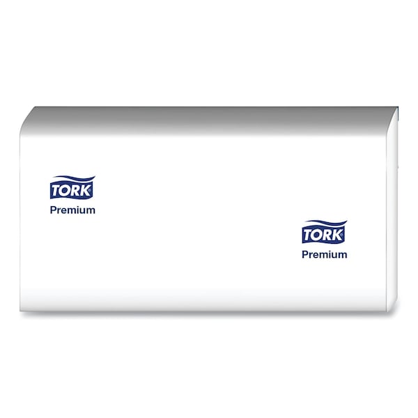 Tork Multifold Hand Towels White - 3-Panel, 250 Towels Per Pack, 16 Packs, For H2 Dispensers