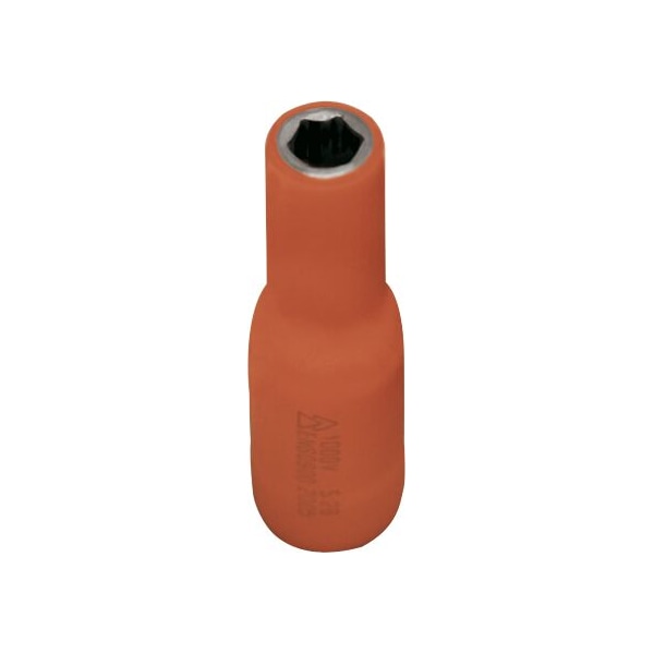 6 Edges Socket Wrench 3/8-12 Mm 1000 V Long Serie Ega Master 75120 6 Edges Socket Wrench 3/8-12 Mm 1000 V Long Serie Ega Master 75120