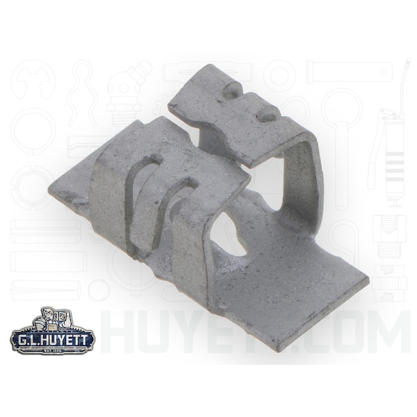 G.L. Huyett Cage Nut, #8-18, Phosphate Finish EFEN-D98912-064M-4/B | Zoro