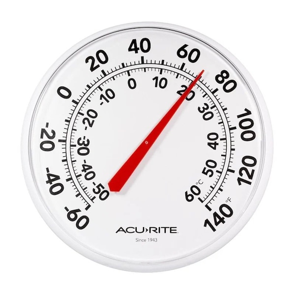 acurite clock thermometer
