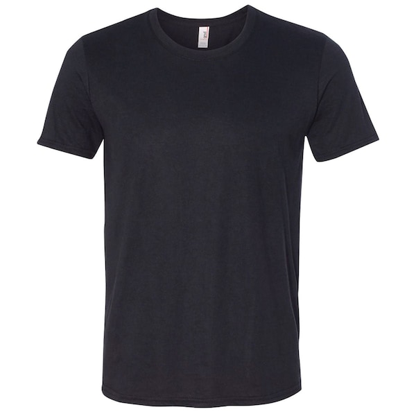 Anvil Anvil Adult Triblend T-Shirt 6750 Black XL | Zoro