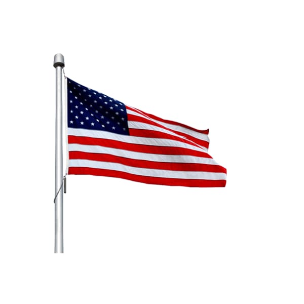 Global Flags Unlimited American Fly Bright Flag 5'x8' 204024 | Zoro