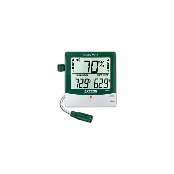 Extech Instruments Extech Hygro-Thermometer Humidity Alert With Dew ...