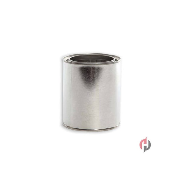 Pipeline Packaging Lined Paint w/Plug, Tin Gray, 1/2 pt. 02-21-054-00141 - main