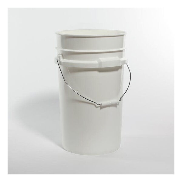 Pipeline Packaging Open Head Pail, HDPE, White, 7 gal. 01-05-048-00223 - main