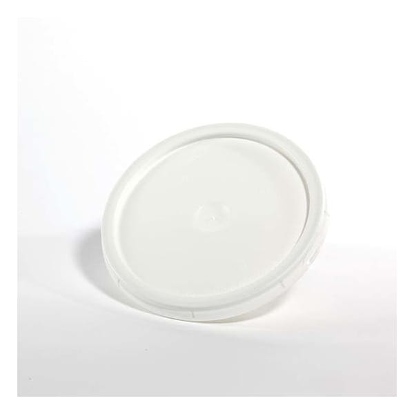 Pipeline Packaging Cover, HDPE, White, 2 gal., Diameter: 9-5/8" 01-05-020-00040 - main