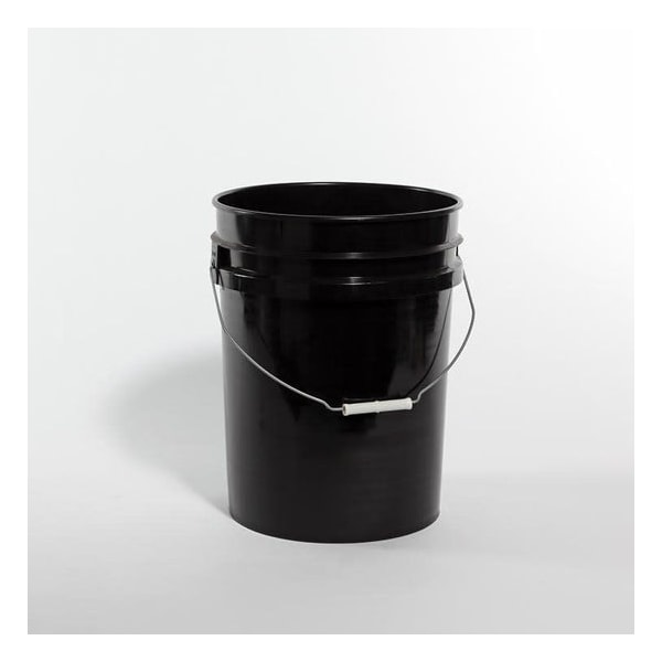 Pipeline Packaging Open Pail Head, 20L, HDPE, Black 01-05-048-00058 - main