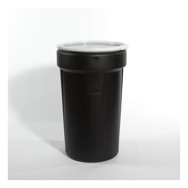 Pipeline Packaging Plastic Drum, OH Nestable, 55 gal., Black 03-14-049-00081 - main