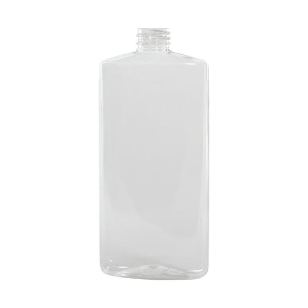 Pipeline Packaging Oval PET Bottle, 16 oz. 041005100179 Zoro