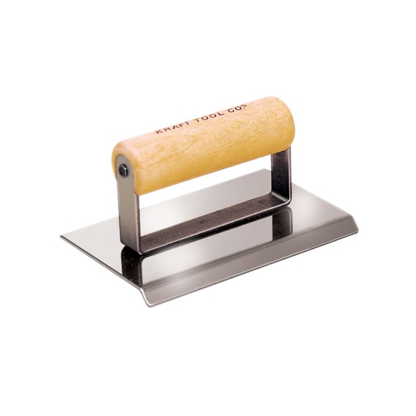 Kraft Tool SS Carpet Edger 45 deg. A, 6"x3 CF089 - main