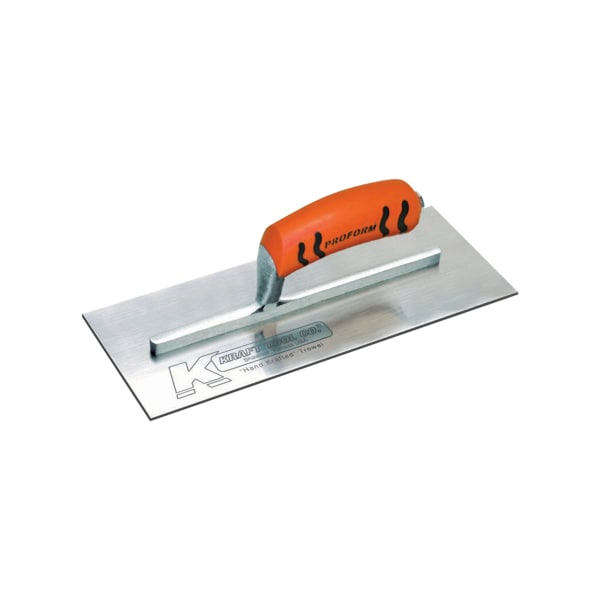 Kraft Tool Carbon Steel Plaster Trowel, 11"x4-1/2 PL451PF - main