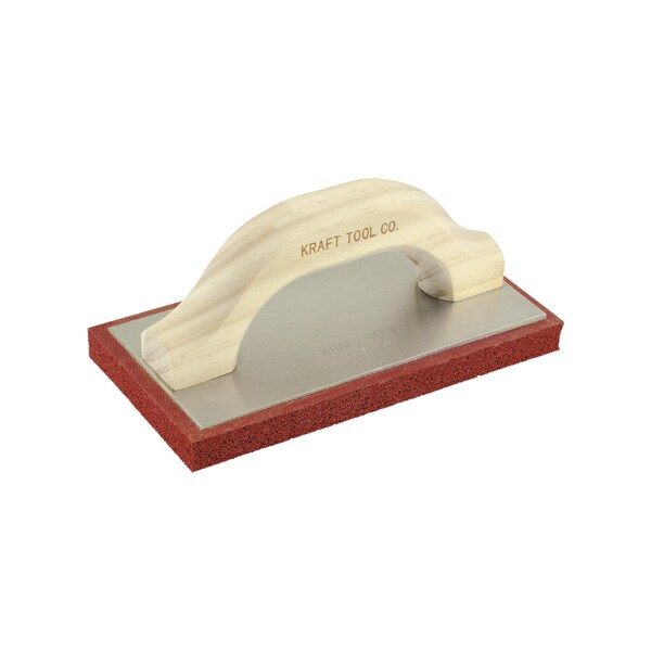 Kraft Tool Fine Cell Red Rubber Float, 10" x 4 PL372 - main