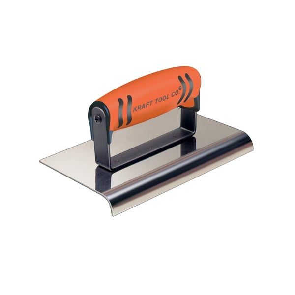Kraft Tool Stainless Steel Highway Edg, 10" x 4" 1"R CF154PF - main