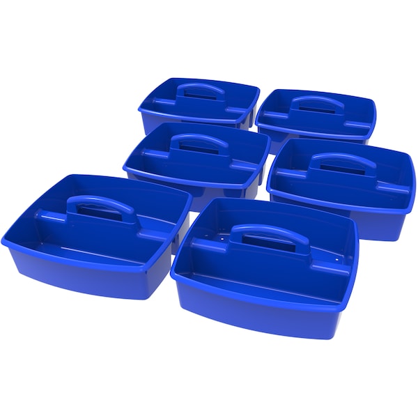 Storex Large Caddy, Blue, PK6 00953U06C - main