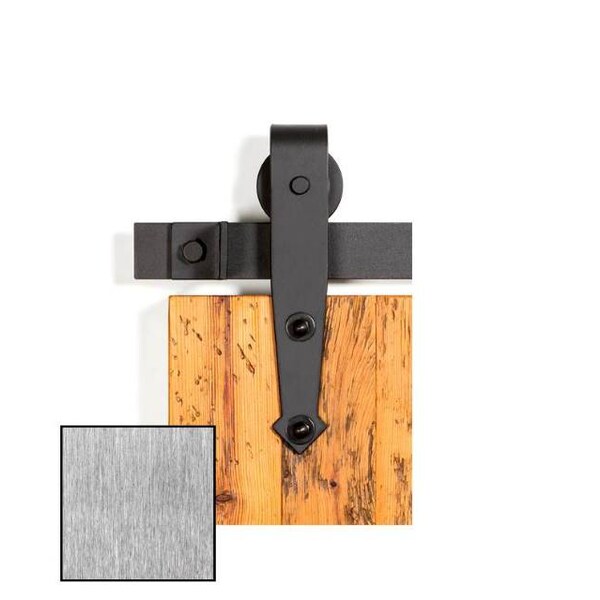 Leatherneck 01159001 126.25 Brushed Nickel Barn Door Hardware 0115