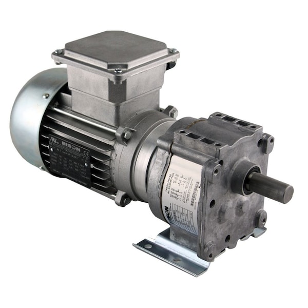 Bison Gear & Engineering AC Gearmotor, 16.4RPM, 230/460V 017-246-0102