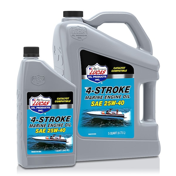 Lucas Oil Sae 25W-40 Stern Drive Inboard Mari 10677 - main