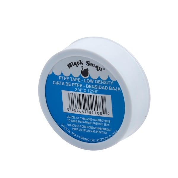 Black Swan PTFE Tape-Low Density-China 3/4" X 1296" 02108 - main