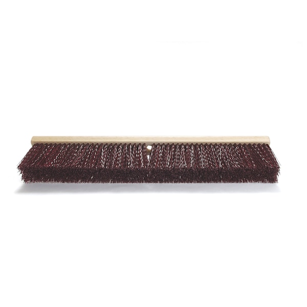Malish Broom Head, Maroon, 3 in L Bristles 022036 - main