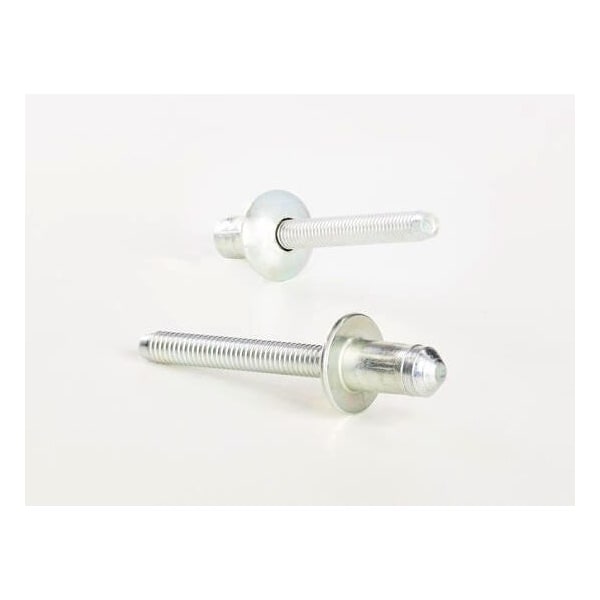 Stanley Engineered Fastening Blind Rivet, 1/4 in Dia., Steel Body, 1500