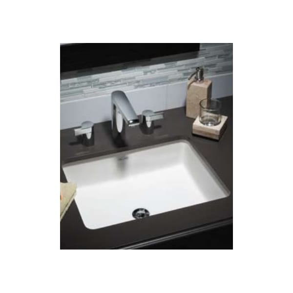 American Standard Boxe UnderCounter SinkLHoles Wh 0315.000.020 - main