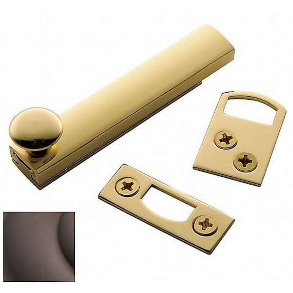 Baldwin Estate Venetian Bronze Surface Bolts 0322.112 - main