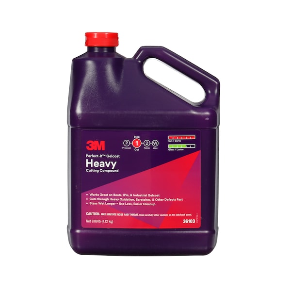 3M Gelcoat Heavy Cutting Compound 36103 Zoro