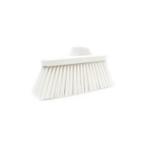 Malish Broom Head, White, 4 in L Bristles 055990 - main